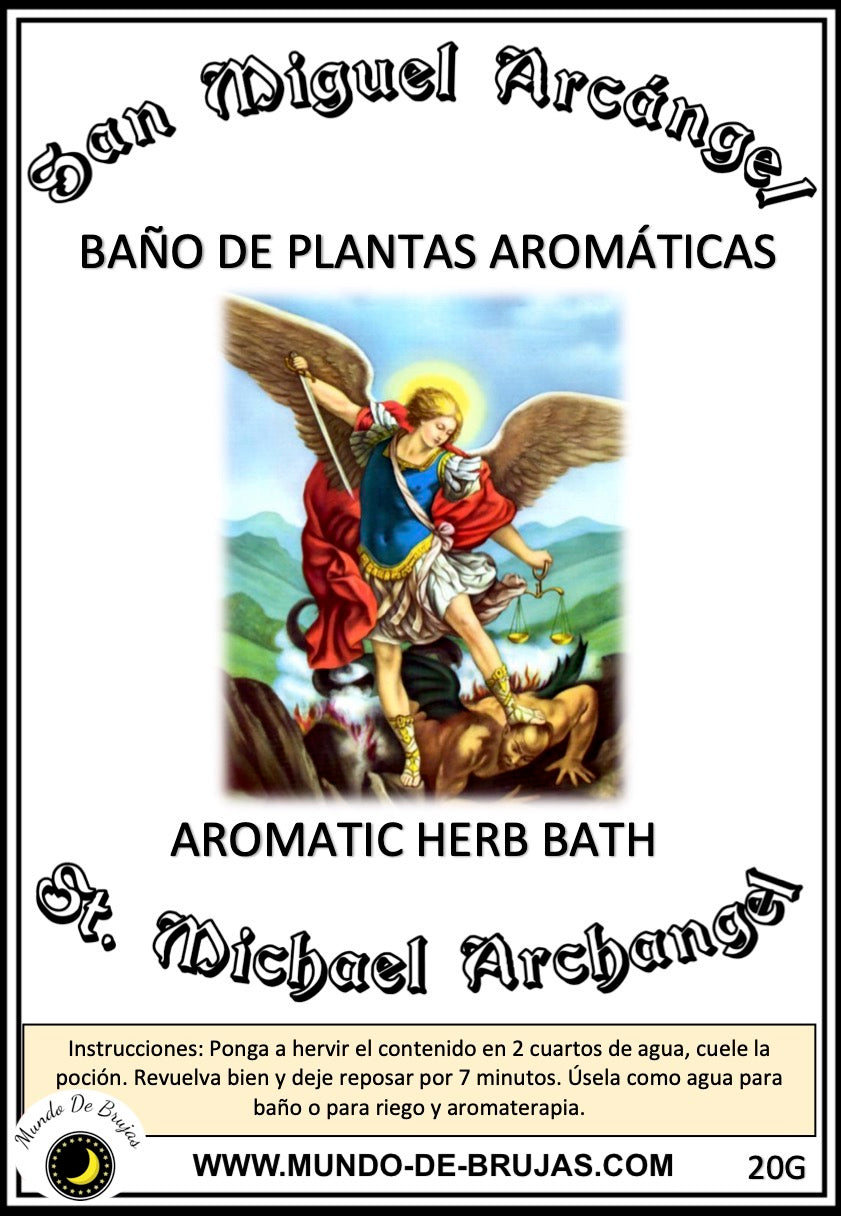 baño de plantas miguel arcangel