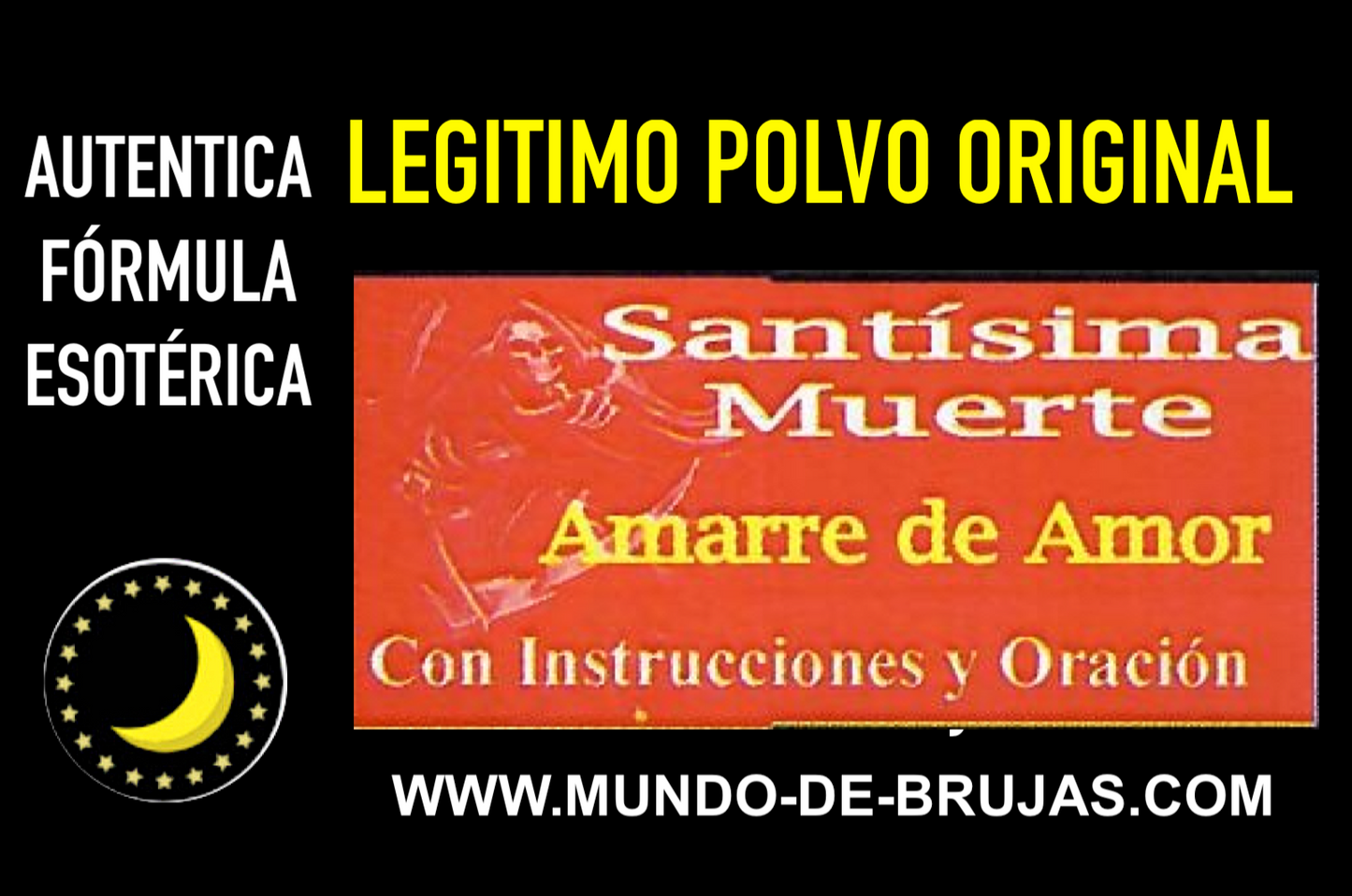 polvo esoterico santa muerte