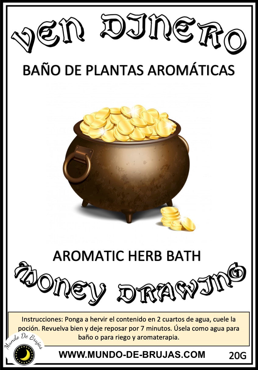 baño de plantas ven dinero