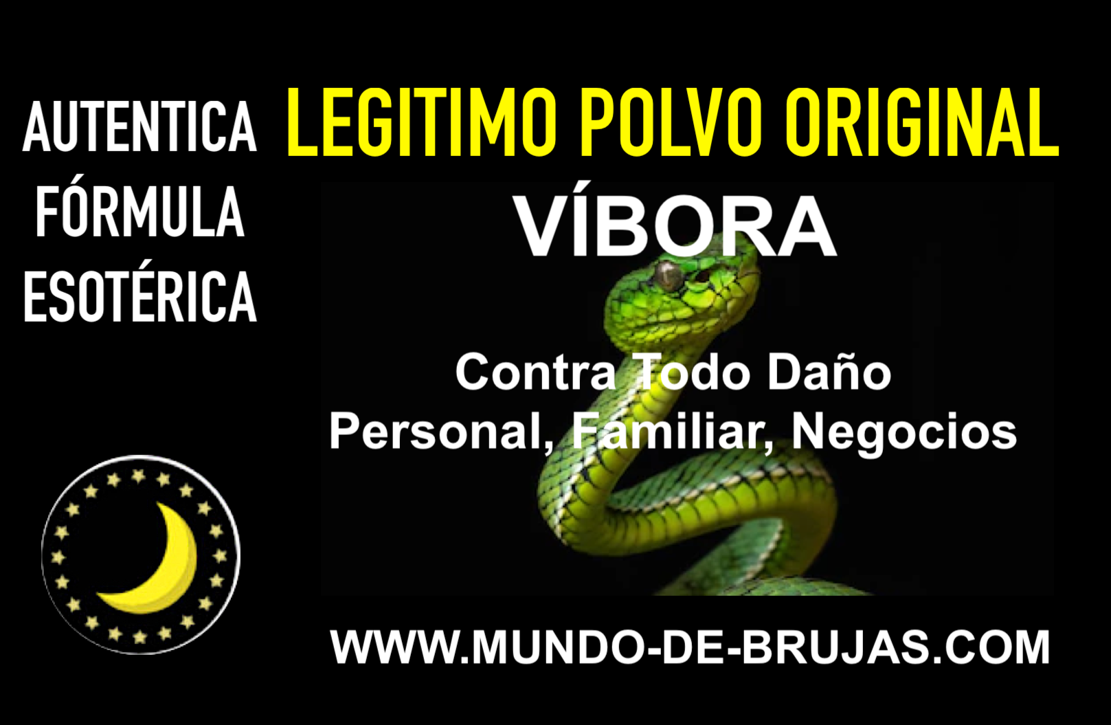 legitimo polvo esoterico vibora 