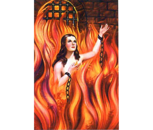 stamp holy soul card