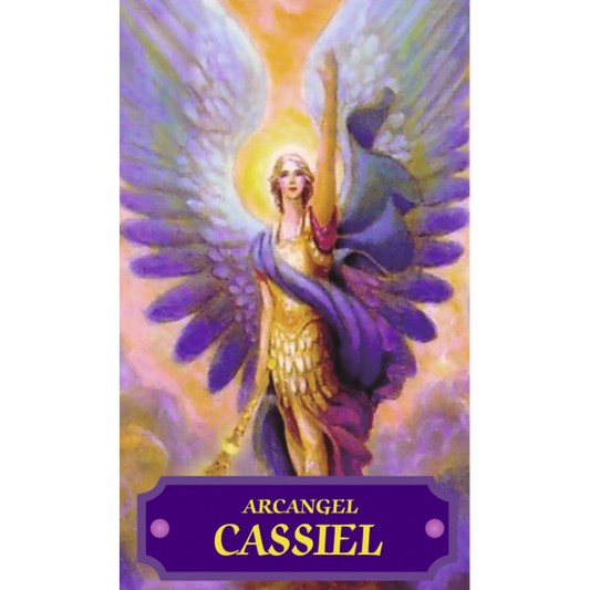 stamp archangel cassiel card
