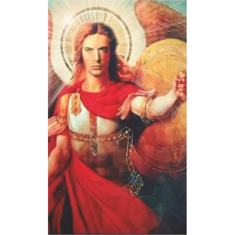 stamp cassiel religious card