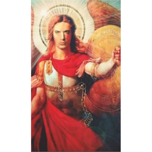 stamp cassiel religious card