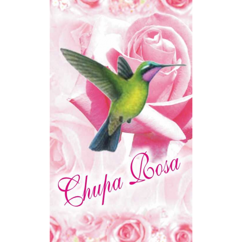 stamp chupa rosa hummingbird