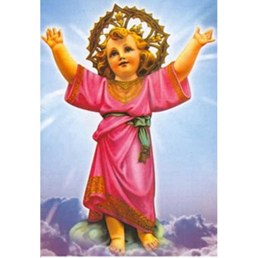stamp divine child jesus card