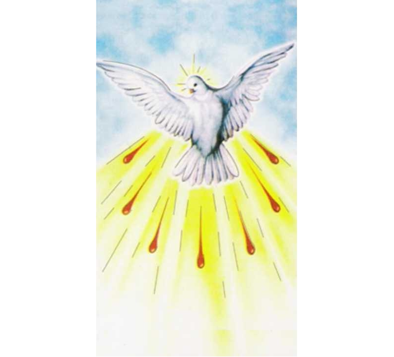 stamp holy spirit card