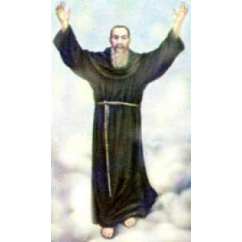 stamp SAINT JOSEPH CUPERTINO card