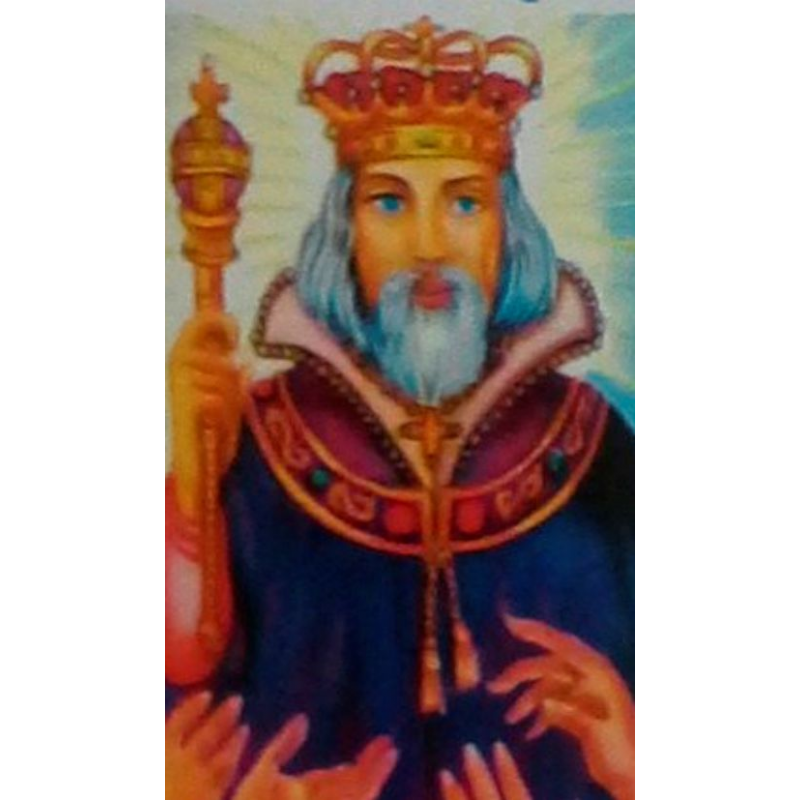 stamp john Conqueror card