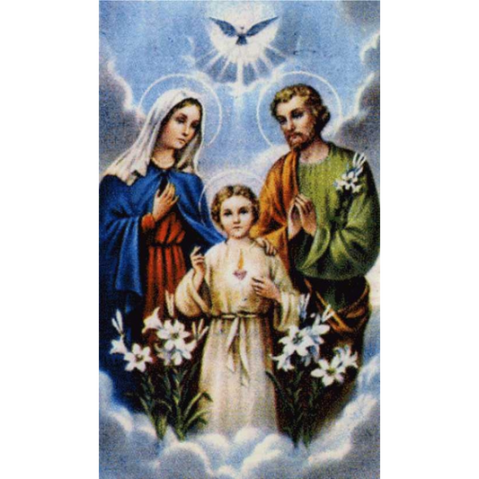 holy family card