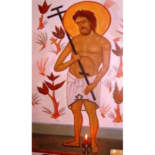 stamp saint dismas card