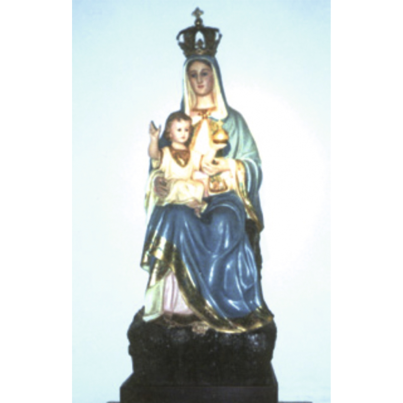 stamp aranzazu religious card