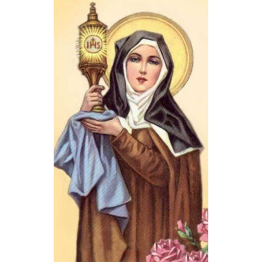 stamp saint clare card