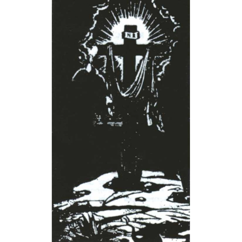 holy cross religious card