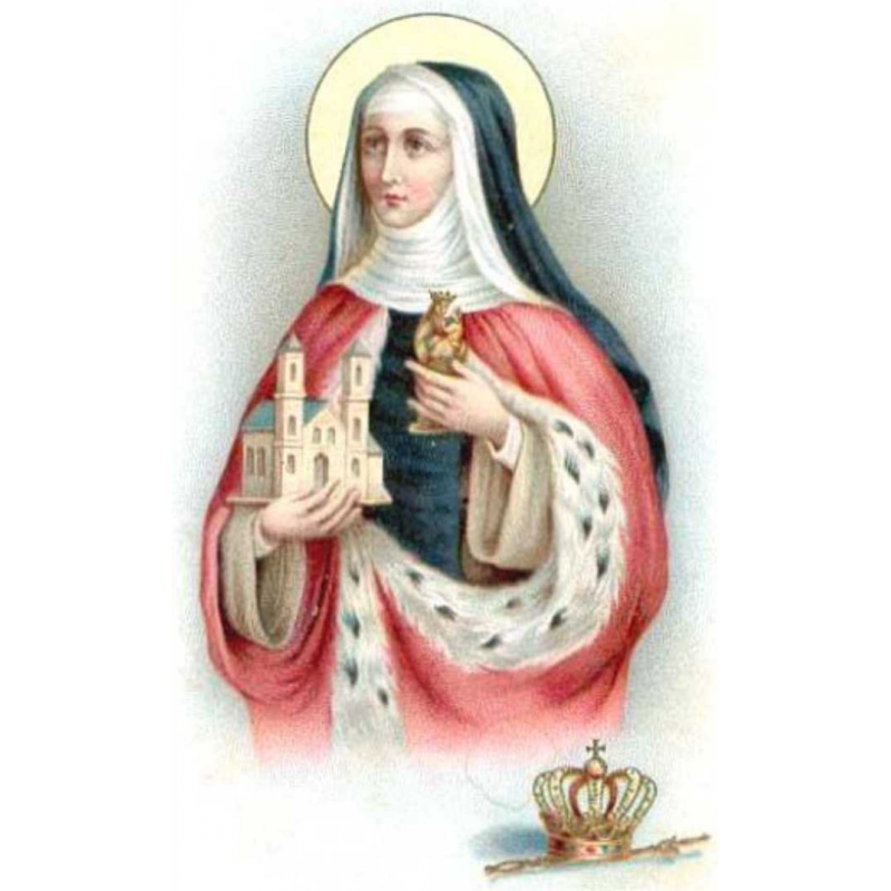 stamp SAINT HEDWIG card