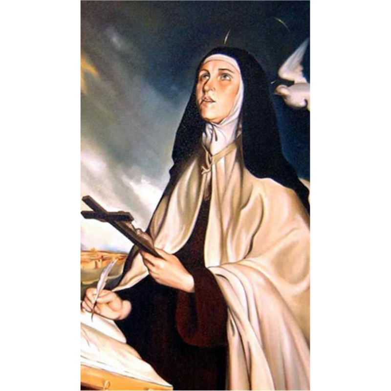 saint teresa card