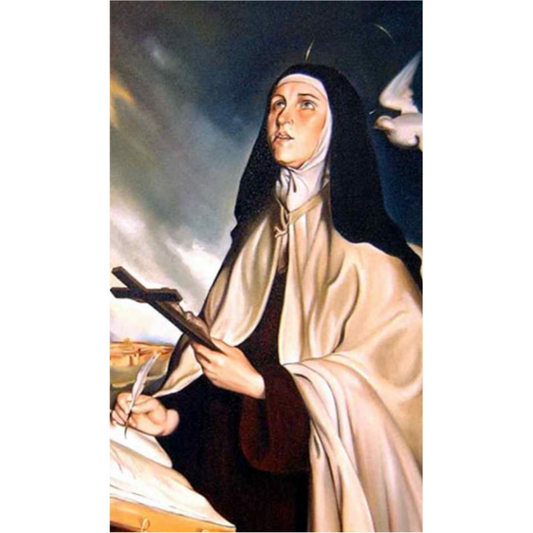 saint teresa card