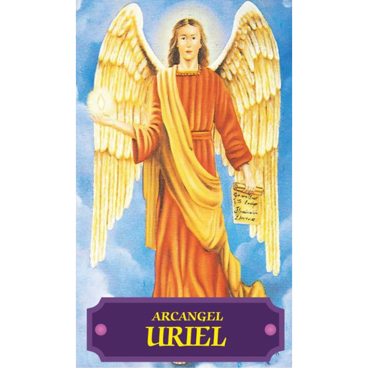 stamp uriel archangel card