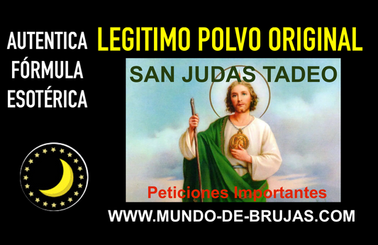 polvo esoterico judas tadeo