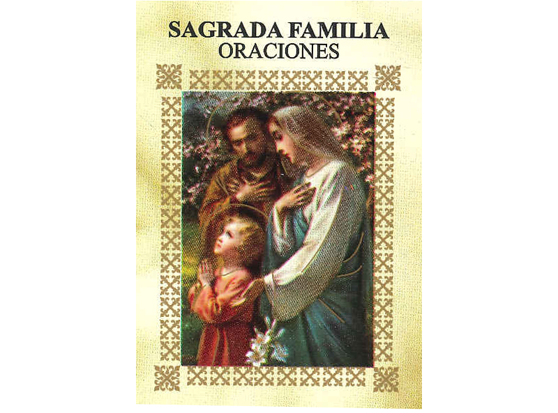 prayer book holy family