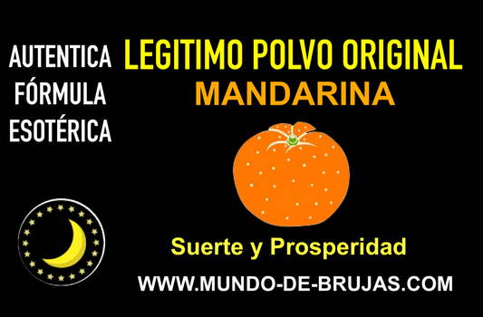 polvo mandarina esoterico