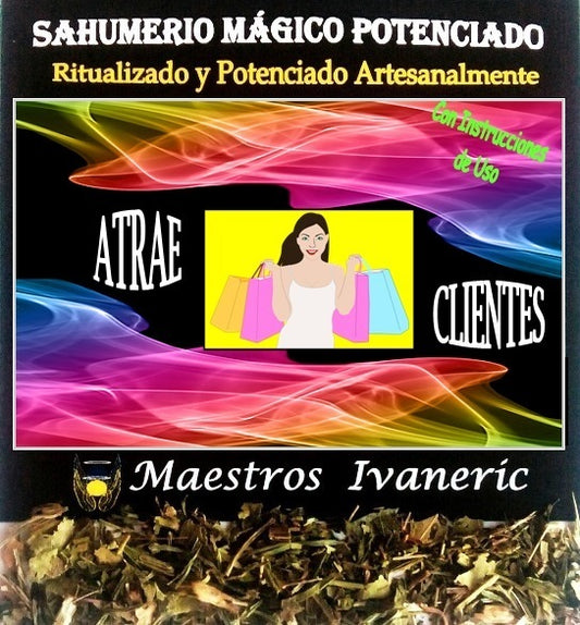 Atrae Clientes Sahumerio Ritualizado 15g