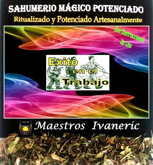 Exito En El Trabajo Sahumerio Ritualizado 15g