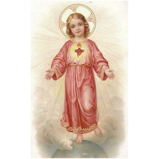 infant jesus card