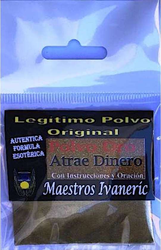 polvo oro esoterico legitimo