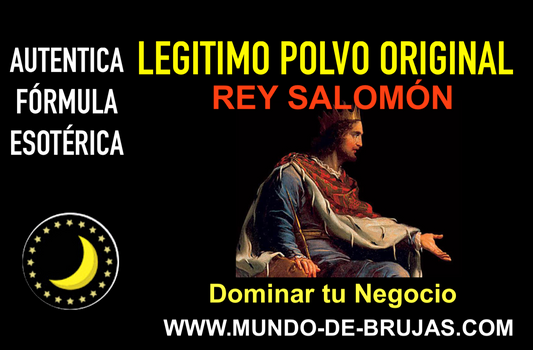 polvo rey salomon esoterico